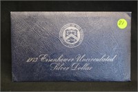 1973-S Uncirculated Eisenhower Silver Dollar