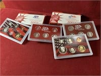 (2) 2003 & 2004 UNITED STATES SILVER PROOF SETS