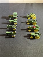 John Deere Die Cast Miniature Tractors (8)