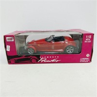 1:18 Die Cast Model Car Red Plymouth Prowler