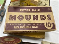Mounds / Peter Paul Candy Box