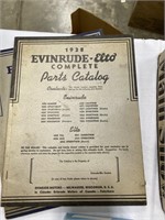 1930's / 1950's Evinrude Parts catalog