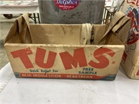 Tums Advt. Box- Cardboard