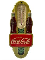 1942 Double Bottle Coca-Cola Thermometer