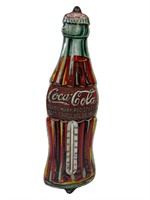 Christmas Coca-Cola Bottle Thermometer