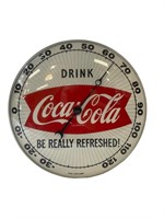 *RARE* 1960's Coca-Cola Fish Tail Pam Clock