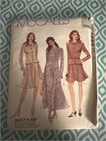 McCalls 7883 sewing pattern