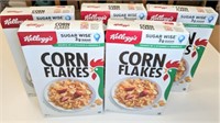 5 Boxes Kellogg's Corn Flakes 340g/ea BB 06 2023