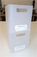 2 New Brightroom Stackable Bins 9" x 6" x 6.5"