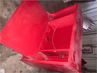 METAL RED CABINET