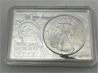 2013 Silver Eagle Coin 3 Troy Oz .999 Fine Silver