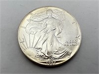 1987 American eagle silver  dollar 999 1troyoz