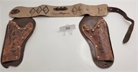 Incomplete Roy Rogers Leather Holster Set