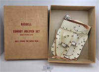 Off White Russell Cowboy Holster Set Boxed