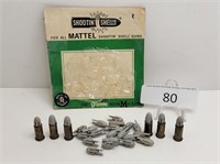 1958 Mattel Shootin' Shell With Package