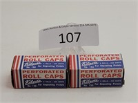 Kilgore Perforated Roll Caps 2 Sealed Boxes