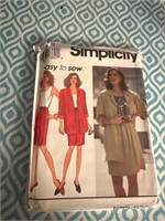 Simplicity 3218 sewing pattern