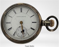 Antique 1880's Illinois Model 2 Pocket Watch