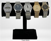 Group of Wrist Watches