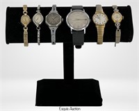 Group of Vintage Wrist Watches incl. Gold Filled
