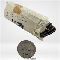 Roll of 1979 Susan B. Anthony Dollar Coins