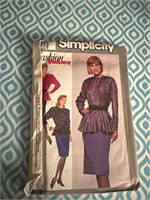 Simplicity 9297 sewing pattern