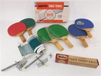 Ping Pong Table Tennis Net Windsor Balls & Paddles