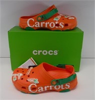 Carrots Crocs Classic Clog Unisex Women 11 / Men 9