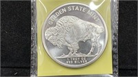 1 Troy Oz .999 Silver Indian/Buffalo Round,