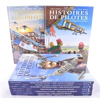 Histoires de pilotes. Vol 1 à 9 dont 7 en Eo