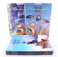 Horologiom. Vol 1 à 5 en Eo + Ex-libris
