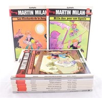 Martin Milan. Lot de 11 volumes (2e série)