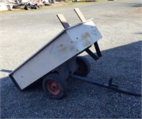 Dumping Trailer for Yard Tractor
