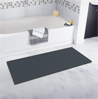 Thin bathroom runner rug quick dry XL 42 x 22