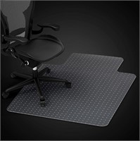 Clear office chair mat 30 X 48 Lipped