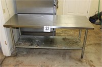 Stainless Steel Prep Table (60x24x30")