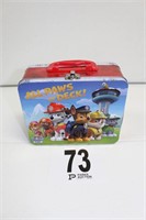 Paw Patrol Metal Lunchbox 2014 with Dent