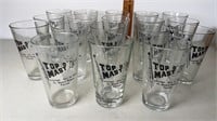 (18) TOP O' THE MAST BEER GLASSES