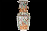 Chinese Famille Rose Medallion Vase,19th.C
