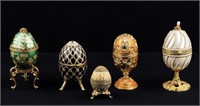 Decorated Egg Music Boxes & Other Eggs