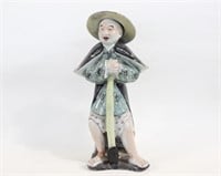 Chinese Famille Rose Porcelain Fisher