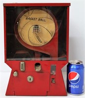 Gum Dispenser-Basketball Penny Circa 1930's