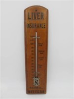 ORIGINAL MARSHALL BITTERS LIVER INSURANCE THERMO.