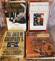 The Greatest Generation and others Soldier bks