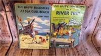 2 Vintage Happy Hollisters Books