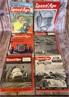 6 -1950’s Speed Age Magazine’s