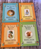 Set of 4 Beatrix Potter Book