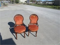 Pair of Victorian Era Chairs, pick up only