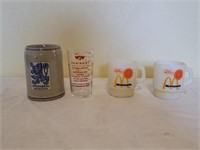 Vintage Frigidaire, Fire King and German Glasses