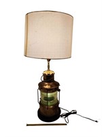 Pair of Antique Ankerlight Naval Table Lamps